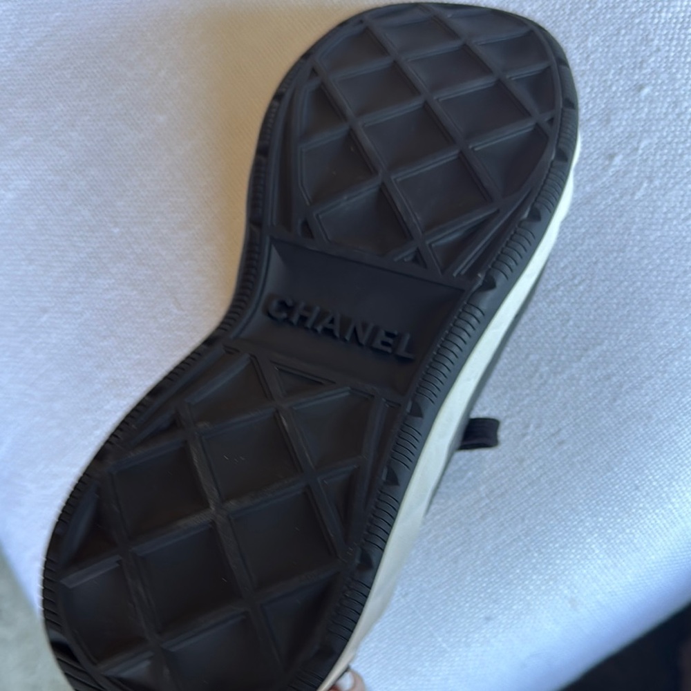 Chanel Women's Black Sneakers - Picture 2 of 3